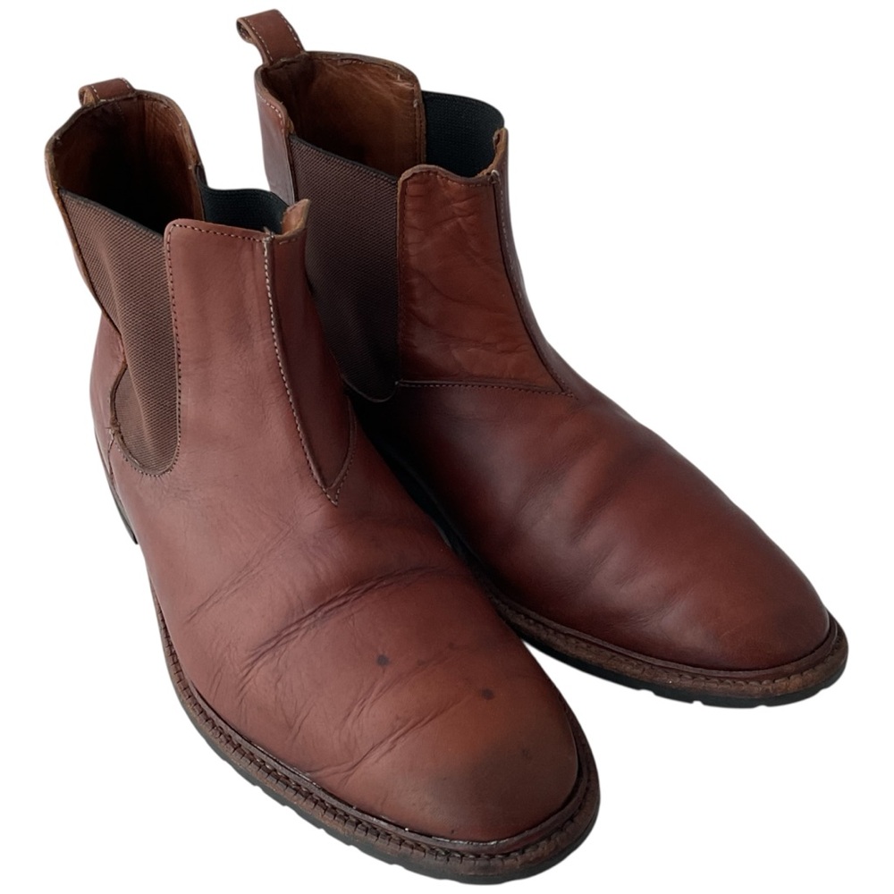 Allen Edmonds Ashbury Brown Leather Ankle Boots Men’s Size 11.5 EEE